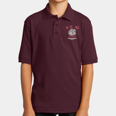 Bulldog Polo Shirt Youth Thumbnail
